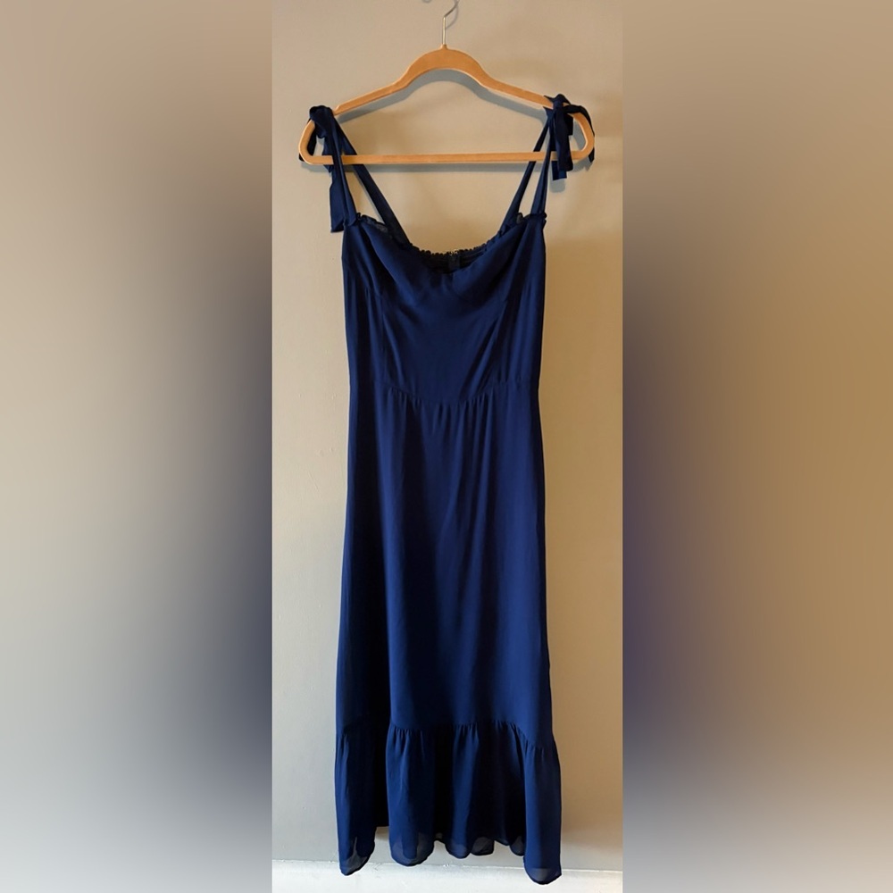 Reformation Nikita Navy Blue Women's Dress size 10- $278 - Picture 6 of 12